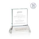 Landers on Helton Clear Square / Cube Crystal Trophy