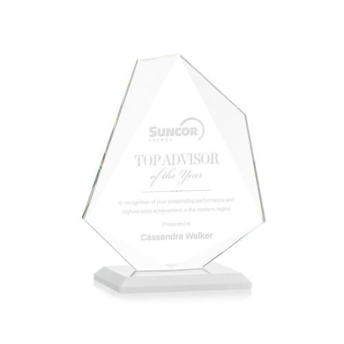 Awards and Plaques - Crystal Trophies - McGhee Fagan Unique Crystal Trophy