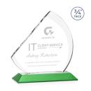 Yanez Green Peaks Crystal Trophy