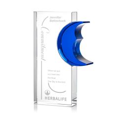 Sadler Aquino Rectangle Crystal Trophy - Crystal Trophies