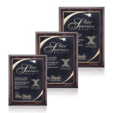 Schultz Stark - Cherry/Black - Wall Plaque Awards