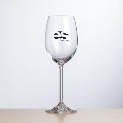 Custom Barware Glasses - Wine Glasses - Cormier Wine - Imprinted