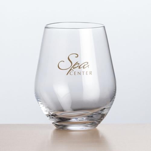Custom Barware Glasses - Wine Glasses - Stahl Stemless Wine - Imprinted