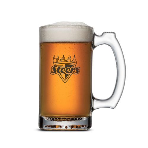Custom Barware Glasses - Beer Glasses - Columbus Beer Stein - Imprinted