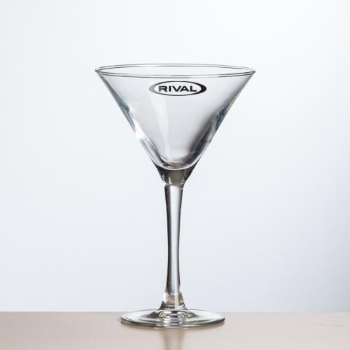 Custom Barware Glasses - Cocktail Glasses - Barrera Martini - Imprinted