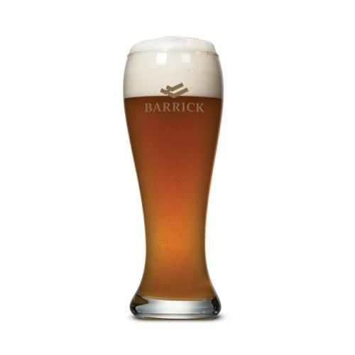 Custom Barware Glasses - Beer Glasses - University Pilsner - Imprinted