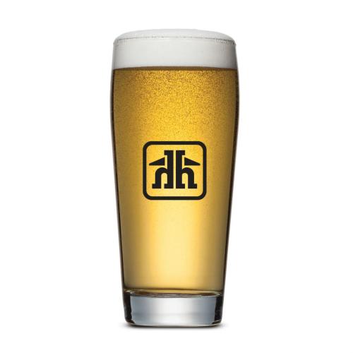 Custom Barware Glasses - Beer Glasses - Wilmington Beer Glass - Imprinted
