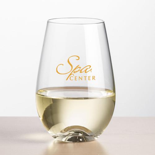 Custom Barware Glasses - Wine Glasses - Lambert Stemless Wine - Imprinted