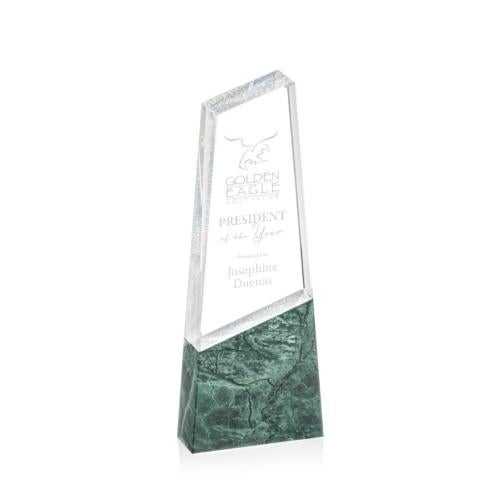Awards and Plaques - Crystal Trophies - Lamont Tower