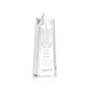Delaware Star Clear Towers Crystal Trophy