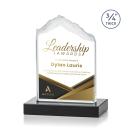 Lowery Full Color Black Peaks Crystal Trophy