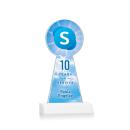 Laidlaw Full Color Fagan Towers Crystal Trophy