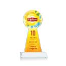 Laidlaw Full Color Clear Towers Crystal Trophy