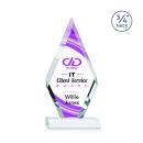 Richmond Full Color Clear Crystal Trophy