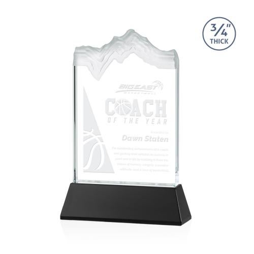 Awards and Plaques - Crystal Trophies - Castellanos on Helton Black Peaks Crystal Trophy