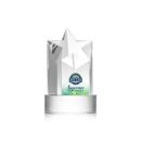 Weber Full Color on Lockwood Base Clear Crystal Trophy