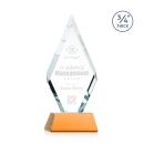 Richmond on Helton Base Amber Crystal Trophy
