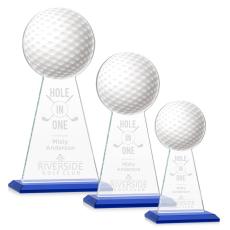 Edenwood Golf Blue Towers Crystal Trophy - Golf Trophies