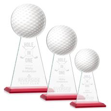 Edenwood Golf Red Towers Crystal Trophy - Golf Trophies