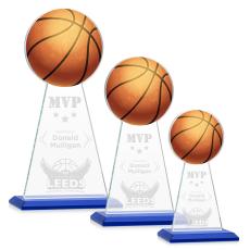 Edenwood Basketball Blue Towers Crystal Trophy - Trophies