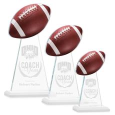 Edenwood Football Fagan Towers Crystal Trophy - Football Trophies