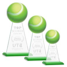 Edenwood Tennis Green Towers Crystal Trophy - Trophies