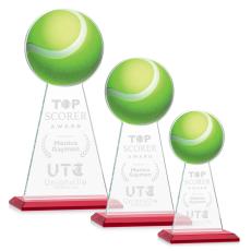Edenwood Tennis Red Towers Crystal Trophy - Trophies