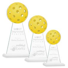 Edenwood Pickleball Fagan Towers Crystal Trophy - Pickleball Trophies