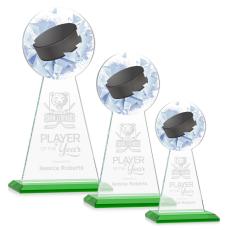Edenwood Hockey Green Towers Crystal Trophy - Hockey Trophies