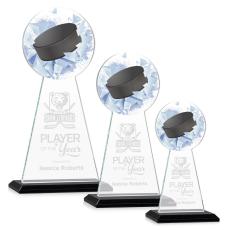 Edenwood Hockey Black Towers Crystal Trophy - Hockey Trophies