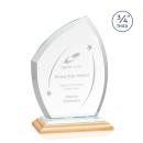 Wilco Bamboo/White Unique Wood Trophy