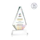 Crowell Full Color on Helton Starfire Crystal Trophy
