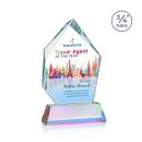 Boone Ice Peak Full Color on Helton Prismatic Peaks Crystal Trophy