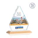 Mayer Full Color Bamboo/White Wood Trophy