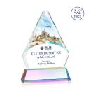 Mayer Full Color on Helton Prismatic Crystal Trophy
