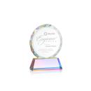 Linares Prismatic Circle Crystal Trophy