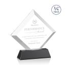 Carlson on Helton Base Black Crystal Trophy