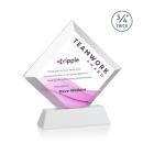 Carlson Full Color on Helton Base Fagan Crystal Trophy