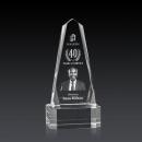 Geneva 3D on Base Clear Obelisk Crystal Trophy