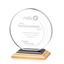 Drummond Bamboo/Black Circle Wood Trophy
