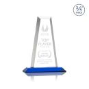 Barrios Tower Blue Towers Crystal Trophy