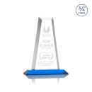 Barrios Tower Sky Blue Towers Crystal Trophy