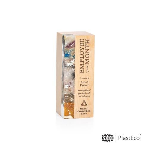 Awards and Plaques - Eco-Friendly Trophies - Midori PlastEco™ Rogue River Towers Wood Trophy