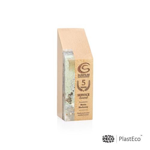 Awards and Plaques - Eco-Friendly Trophies - Verde PlastEco™ Rogue River Towers Wood Trophy