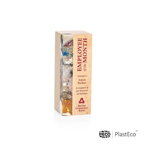 Awards and Plaques - Eco-Friendly Trophies - Midori PlastEco™ Rogue River Towers Wood Trophy
