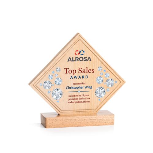 Awards and Plaques - Custom Trophies - Hillhurst Full Color Trophy