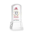 Silkwood Full Color on Base Clear Towers Crystal Trophy