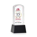 Silkwood Full Color on Base Black Towers Crystal Trophy