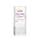 Hilldale Full Color Rectangle Crystal Trophy