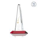 Womack Tower Red Towers Crystal Trophy